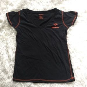 Jagermiester black v-neck